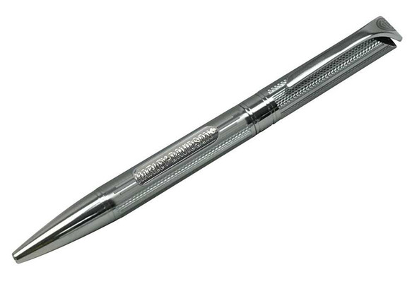 Harley-Davidson Textured Black Ink Metal Pen w/ Black Gift Box - Gray HDL-20114 - Wisconsin Harley-Davidson