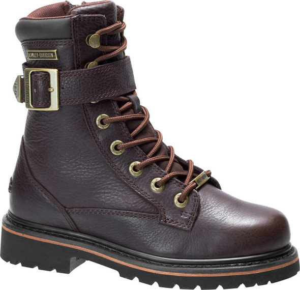 Harley-Davidson レディースバイクブーツ 7M ブラック Harley-Davidson® Women's Kennington 7-Inch BLK or BWN Motorcycle