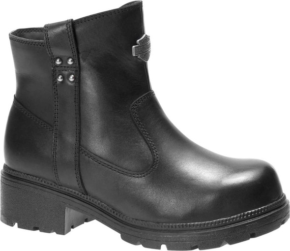 Harley-Davidson Women's Camfield 5-In Leather Motorcycle Safety Boots D84462 - Wisconsin Harley-Davidson
