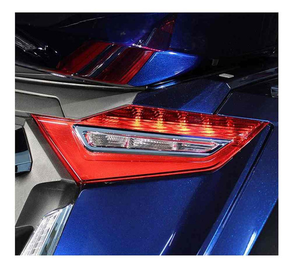 Ciro Goldstrike Taillight Trim - Chrome Finish, Fits Gold Wing Models 78210 - Wisconsin Harley-Davidson