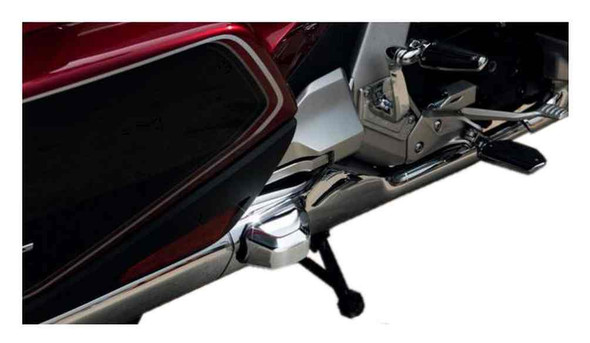 Ciro Goldstrike TWINART Saddlebag Guard Covers - Chrome, Gold Wing Models 78320 - Wisconsin Harley-Davidson
