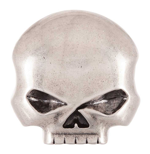 Harley-Davidson Men's Skull Rider Belt Buckle, Antique Nickel Finish HDMBU10080 - Wisconsin Harley-Davidson
