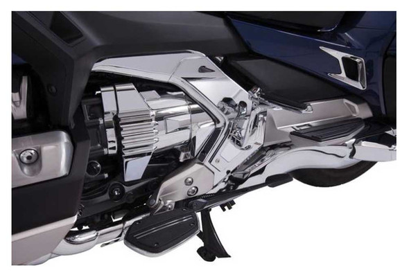 Ciro Goldstrike Engine Covers - Chrome, Fits 2018-up Gold Wing Models 78500 - Wisconsin Harley-Davidson