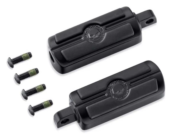 Harley-Davidson Willie G Skull Footpegs, Fits Models w/Male Mount Style 50501288 - Wisconsin Harley-Davidson