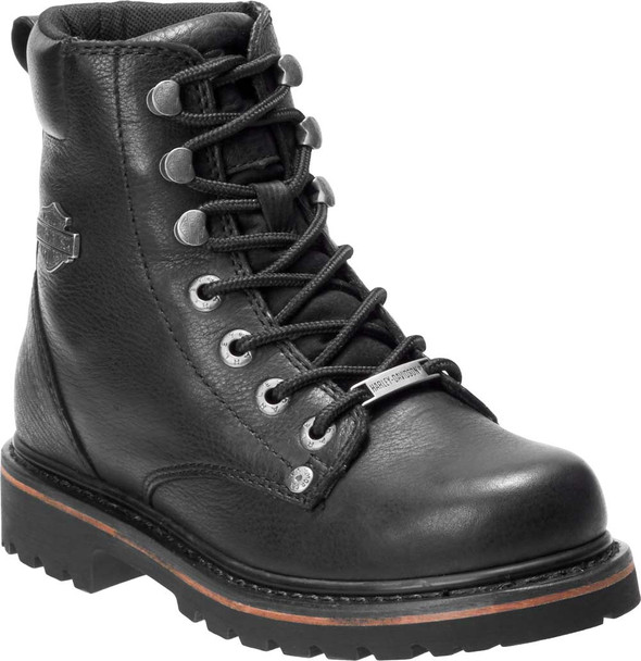 Harley-Davidson Women's Cresson 6-Inch BLK or BWN Motorcycle Boots D84141 D84142 - Wisconsin Harley-Davidson