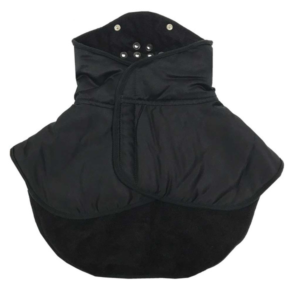 Redline Leather Unisex Face & Chest Winter Warmer, Black Fleece & Nylon 7052 - Wisconsin Harley-Davidson