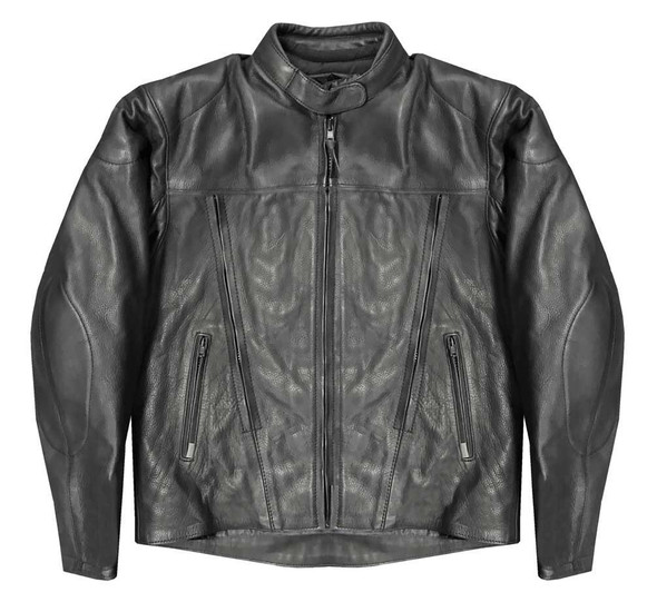 Redline Women's Body Armor Cowhide Leather Motorcycle Jacket, Black L-35V - Wisconsin Harley-Davidson