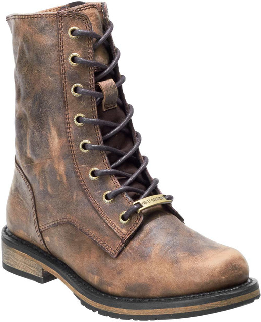 Harley-Davidson® Women's Dulany 7-In Grey or Bwn Leather