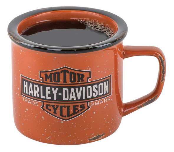 Harley-Davidson Trademark Bar & Shield Logo Campfire Mug - 14 oz. HDX-98620 - Wisconsin Harley-Davidson