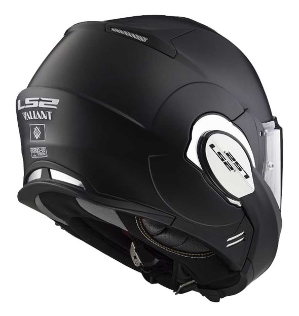ls2 blue white red helmet Helmets Valiant II Revo Modular (White Custom Airbrushed Skull Motorcycle the LS2 Helmets Assault flow-coo-backfilled Color:Black/Silver Flake