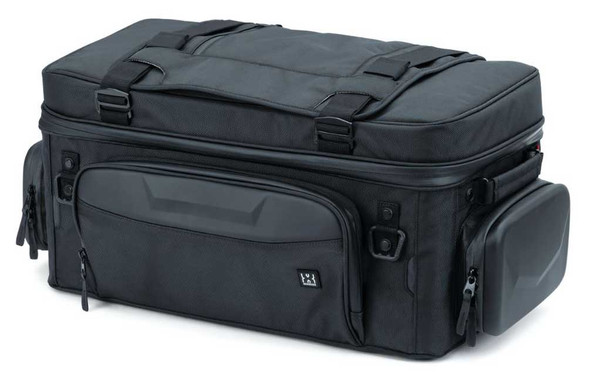 Kuryakyn XKursion XS Guardian Rack Bag - Black, 26 x 12 x 11 inches KU-5251 - Wisconsin Harley-Davidson