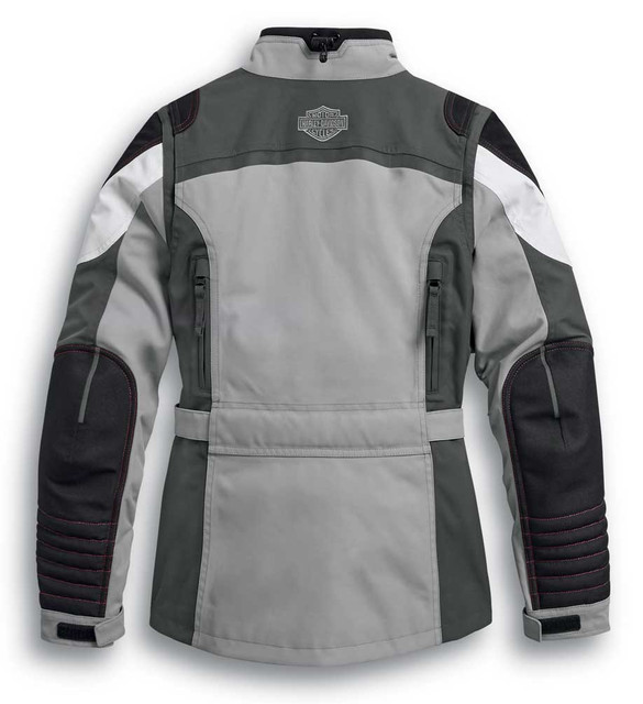Harley-Davidson® Women's Vanocker Waterproof Riding Jacket - Gray