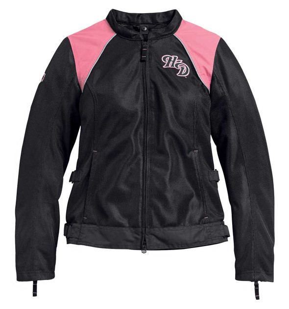 Harley-Davidson® Women's Pink Label 3-in-1 Mesh Riding Jacket