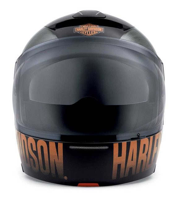 テ*ン様 Harley-Davidson フルフェイスヘルメット ブラック Harley-Davidson® Mens Metallic Graphic Sun Shield M05 Full