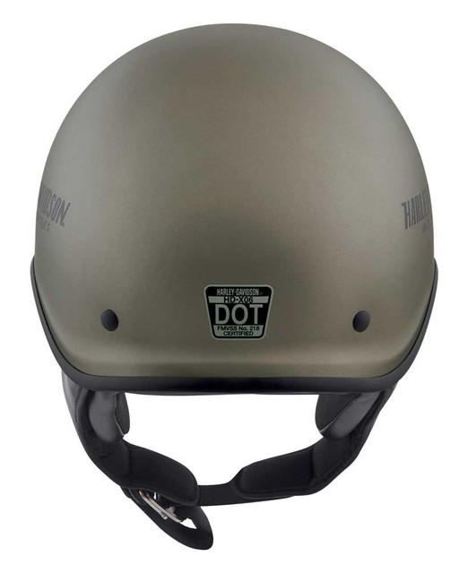 Harley-Davidson® Men's Curbside DLX X06 Half Helmet, Matte