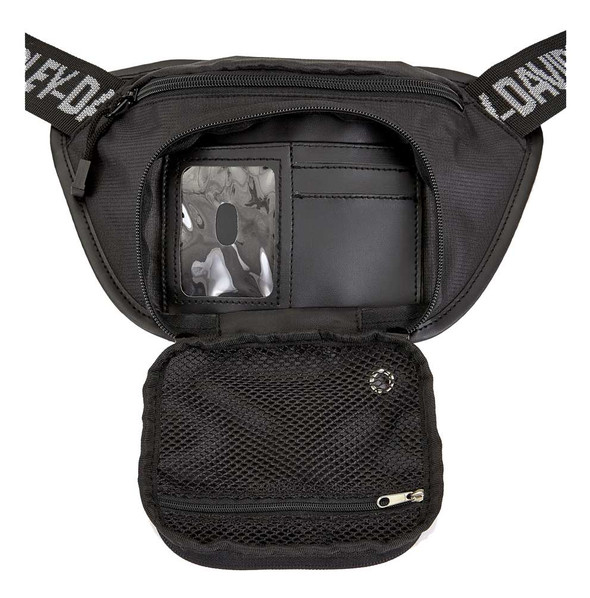 【ブラック】Harley-Davidson ショルダーバッグ Harley Davidson Leather Crossbody Purse Shoulder Bag, Black
