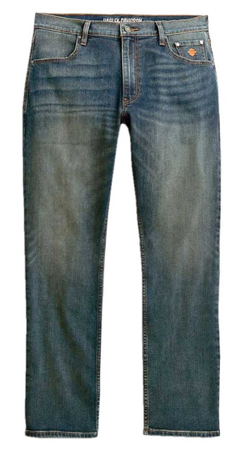 Harley-Davidson Men's Performance Modern Fit Bootcut Denim Jeans 99068-20VM - Wisconsin Harley-Davidson