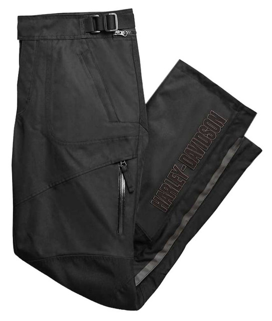 Harley-Davidson® Men's Vanocker Waterproof Riding Overpant, Black