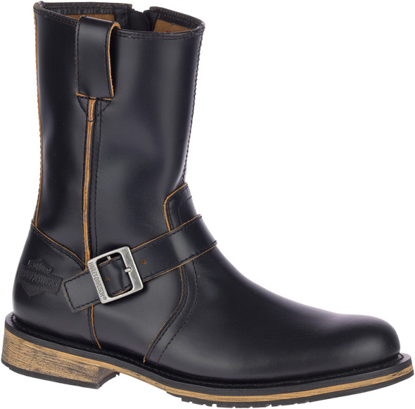 Harley-Davidson Men's Dendon 9-In Leather Motorcycle Boots D93667 - Wisconsin Harley-Davidson