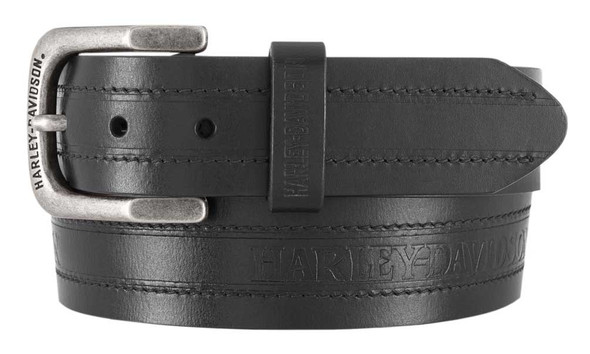 Harley-Davidsonベルト Harley-Davidson® Men's Road Trip H-D Genuine Leather Belt