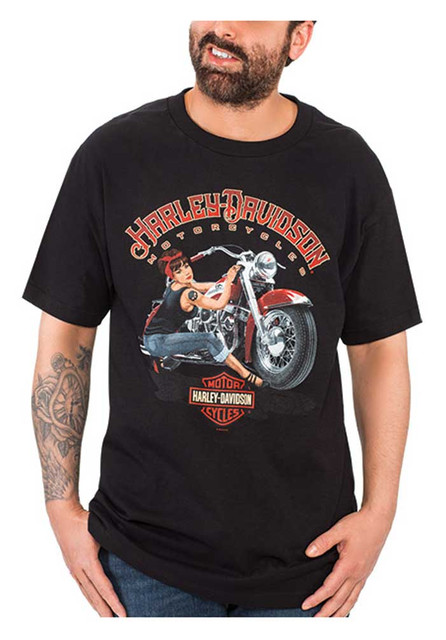 harley davidson shirt black
