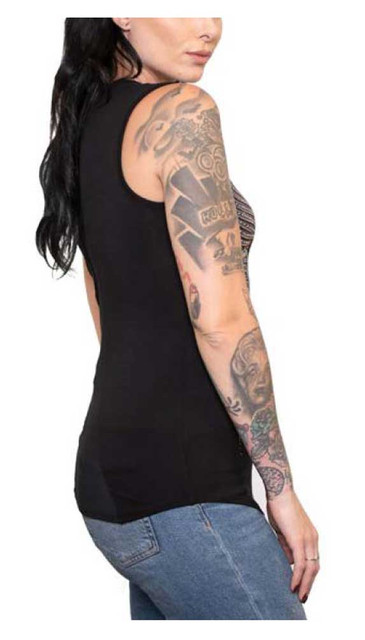 Harley-Davidson® Women's Embellished Winged B&S Mesh Back
