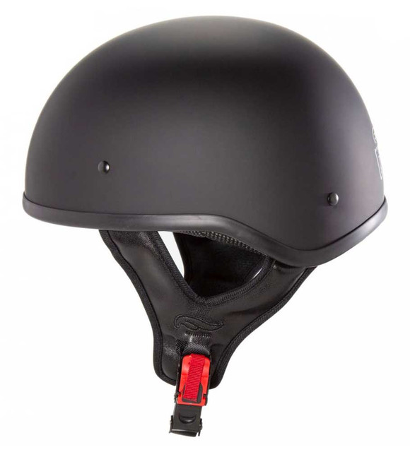 Fulmer Powersports 304 Kurio Lightweight Motorcycle Half Helmet - Matte Black - Wisconsin Harley-Davidson