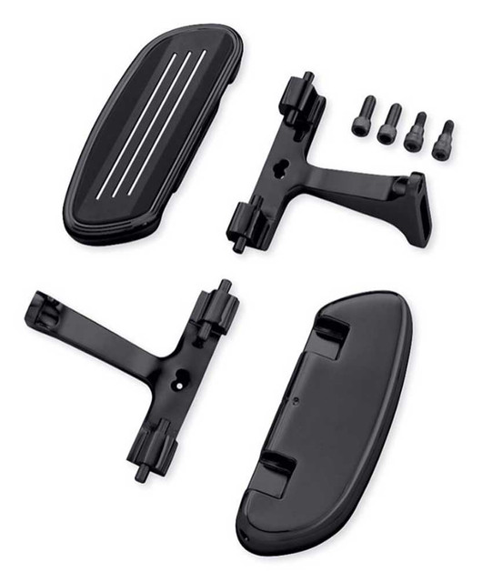 Harley-Davidson Streamliner Passenger Footboard Kit, Multi-Fit Item 50501819 - Wisconsin Harley-Davidson