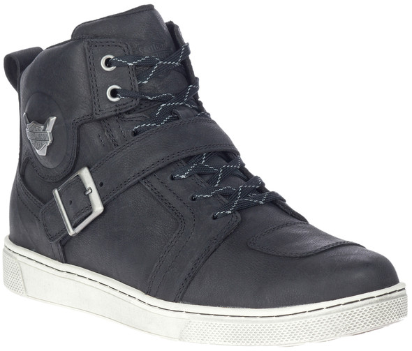 Harley-Davidson Men's Bateman Black or Grey 4.5-Inch Motorcycle Boots, D93726 - Wisconsin Harley-Davidson