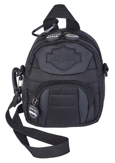 Harley-Davidson® Midnight Mini-Me Small Backpack - Black 99669
