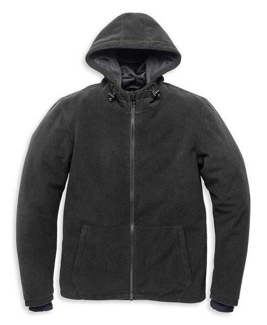 Harley-Davidson Men's Cross Roads II Waterproof Fleece Jacket, Black 98105-21VM - Wisconsin Harley-Davidson