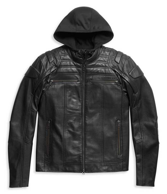 Harley-Davidson Men's Auroral II 3-IN-1 Midweight Leather Jacket 98003-21VM - Wisconsin Harley-Davidson