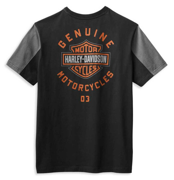 Harley-Davidson® Men's Copperblock Logo B&S Short Sleeve T