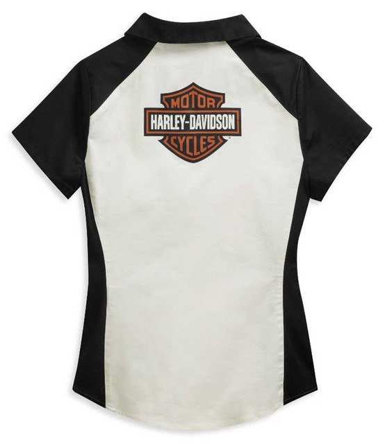 Harley-Davidson® Womens Colorblocked Bar & Shield Logo Zip