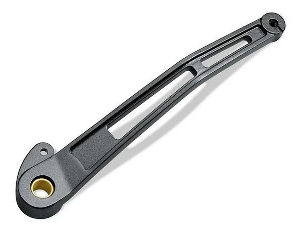 Harley-Davidson Endgame Brake Lever, Fits Softail - Graphite Finish 41600298 - Wisconsin Harley-Davidson