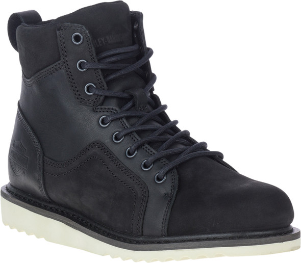 Harley-Davidson Men's Hickman 5-Inch Black Motorcycle Riding Boots, D93772 - Wisconsin Harley-Davidson