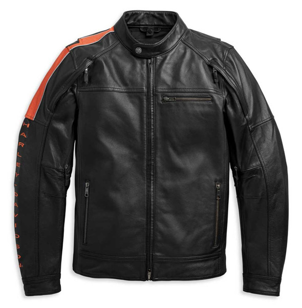 Harley-Davidson® Men's HWY-100 3-IN-1 Midweight Leather Jacket
