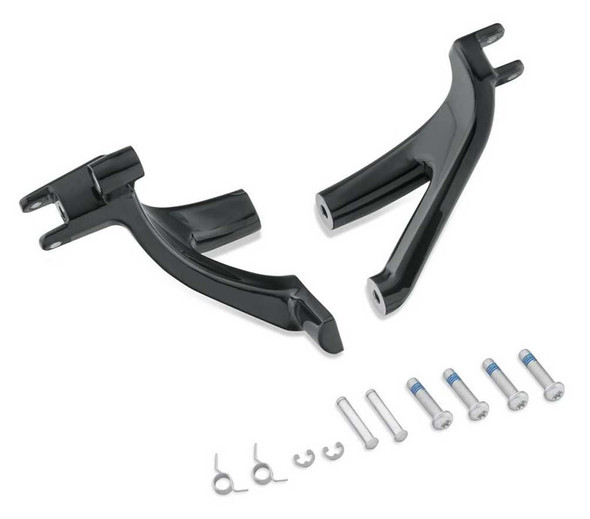 Harley-Davidson Board-to-Peg Conversion Kit, Fits Softail Models- Black 50501640 - Wisconsin Harley-Davidson