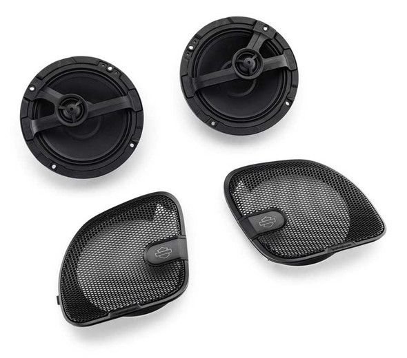 Harley-Davidson Audio Powered by Rockford Stage I Fairing Speakers 76000982 - Wisconsin Harley-Davidson
