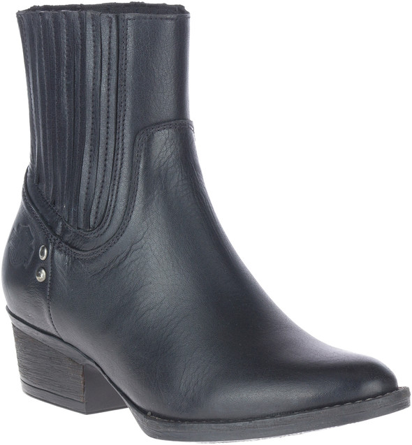 Harley-Davidson Women's Lorene Black Western Fashion Boots, D84734 - Wisconsin Harley-Davidson
