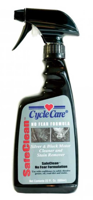 Cycle Care Formula SafeClean - Motorcycle Bike All Generations Silver & Black Motor Cleaner Stain Remover Degreaser Cleaner - 22oz. - Wisconsin Harley-Davidson