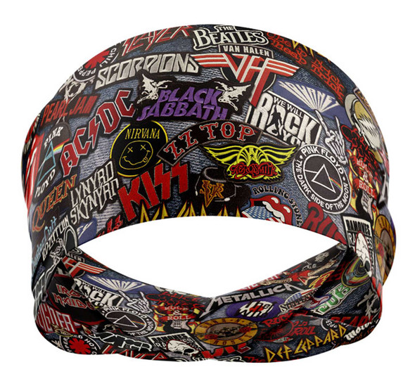 That's A Wrap Unisex Rock of Ages Versatile Multi-Function Do Band - Multi-Color - Wisconsin Harley-Davidson