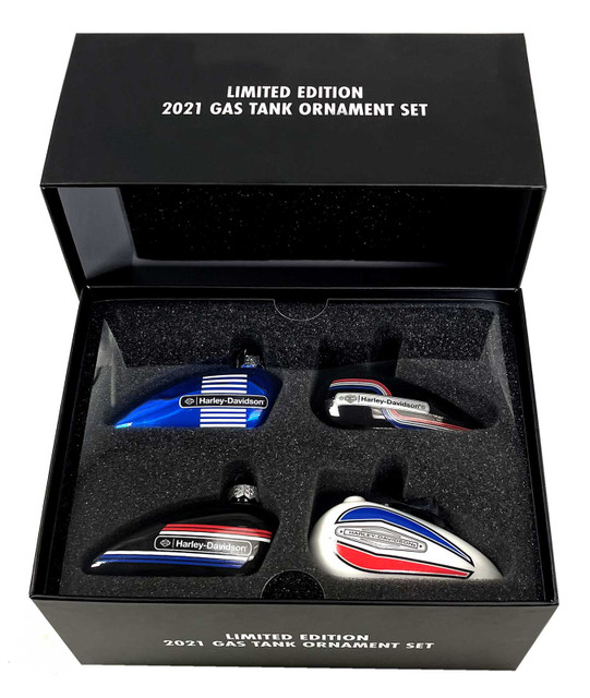 Harley-Davidson® 2021 Motorcycle Gas Tank Holiday Tree Ornament