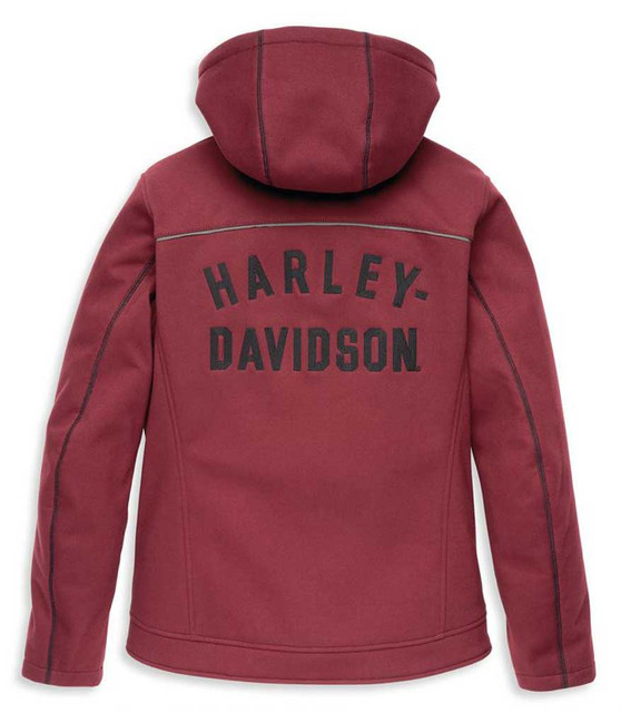 Harley-Davidson® Women's Deflector Hooded Riding Fleece Jacket
