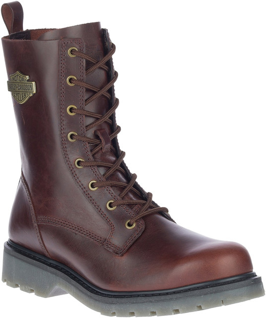 Harley-Davidson® Men's Asherton 8-Inch Black or Brown Motorcycle