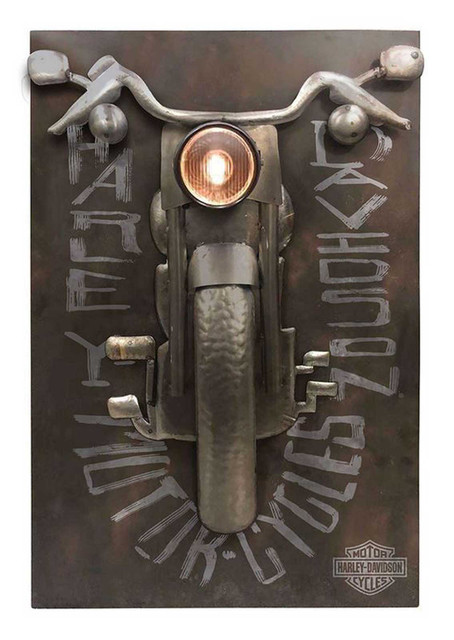 Harley-Davidson® Motorcycles Limited Edition Metal Wall Art w