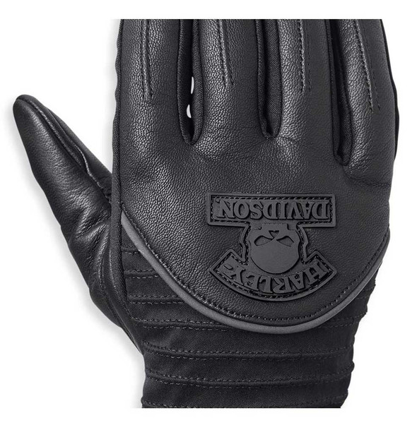 Harley-Davidson® Men's Willie G Mixed Media Full-Finger Gloves