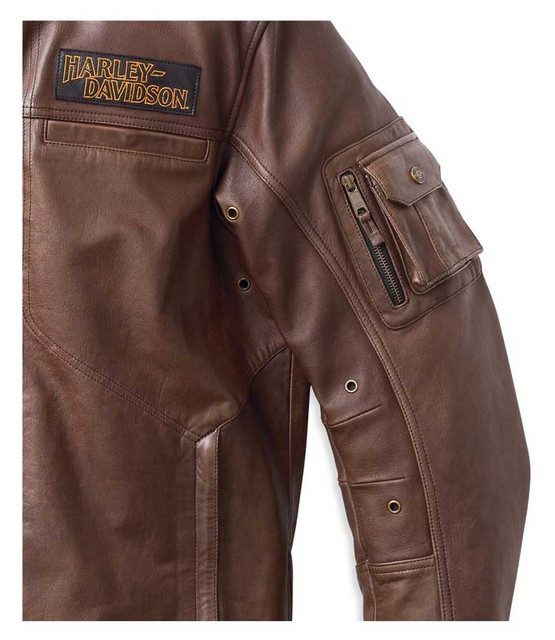 Harley-Davidson® Men's Ventura 3-IN-1 Midweight Leather Jacket