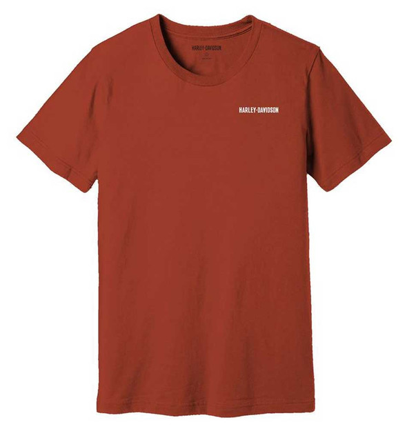 Harley-Davidson Men's Oil Can B&S Short Sleeve Tee - Vintage Orange 99076-22VM - Wisconsin Harley-Davidson
