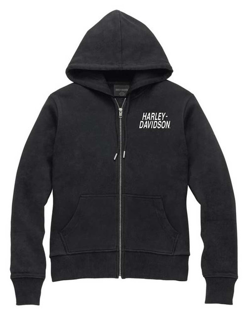 Harley-Davidson® Women's Special Bar & Shield Zip Front Hoodie